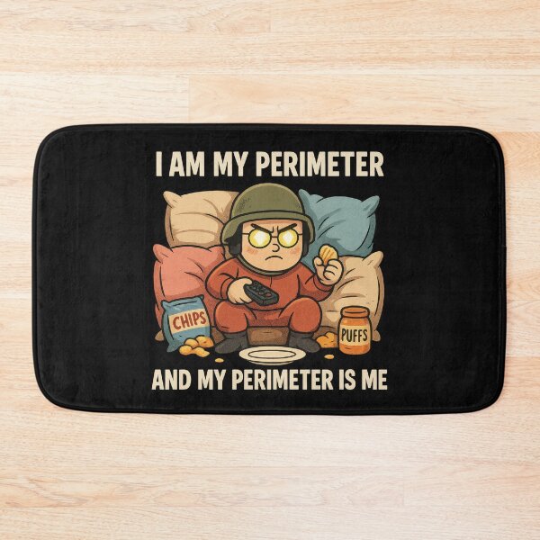 Item preview, I Am My Perimeter Funny Retro Meme designed and sold by VISIONARTIST.