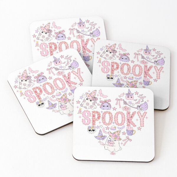 Item preview, Pastel Spooky Heart – Kawaii Halloween Ghost Design designed and sold by baucestudio.