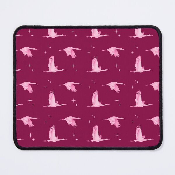 Item preview, Pink flying cranes designed and sold by Raya Z.