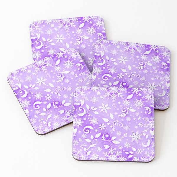 Item preview, Magical Lavender Frost Swirls Pattern, Beautiful winter cruls, Sophisticated, Elegant Violet Scrollwork  designed and sold by TheGaliyaStudio.