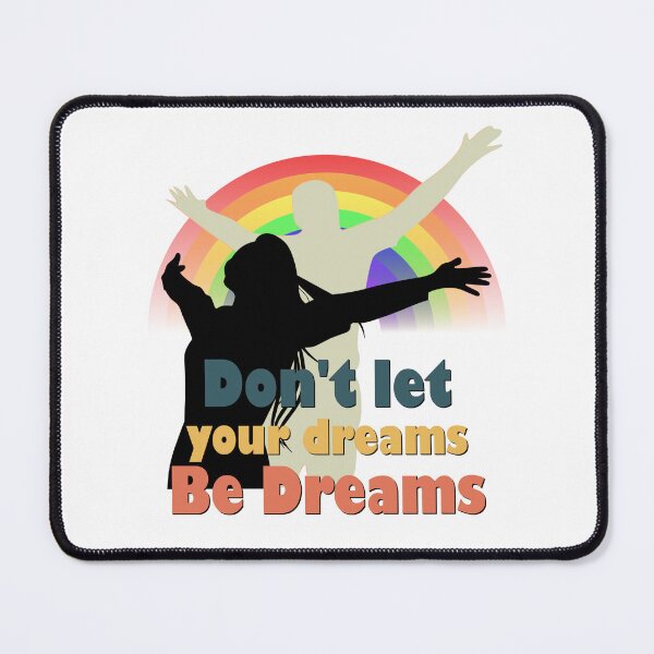 Item preview, Don't Let Your Dreams Be Dreams Quote Design | Jack Johnson Inspirational Typography designed and sold by ArtsyExplorer.