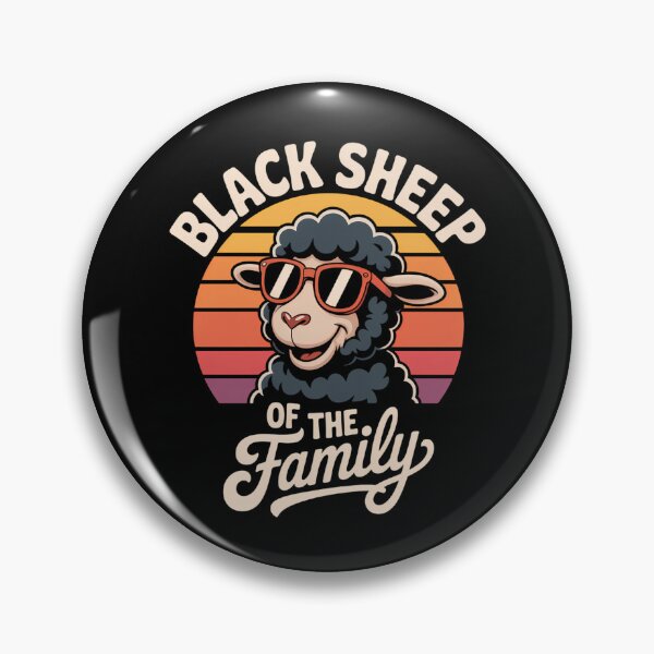 Item preview, Black Sheep Of The Family Funny Saying designed and sold by tearbytea.