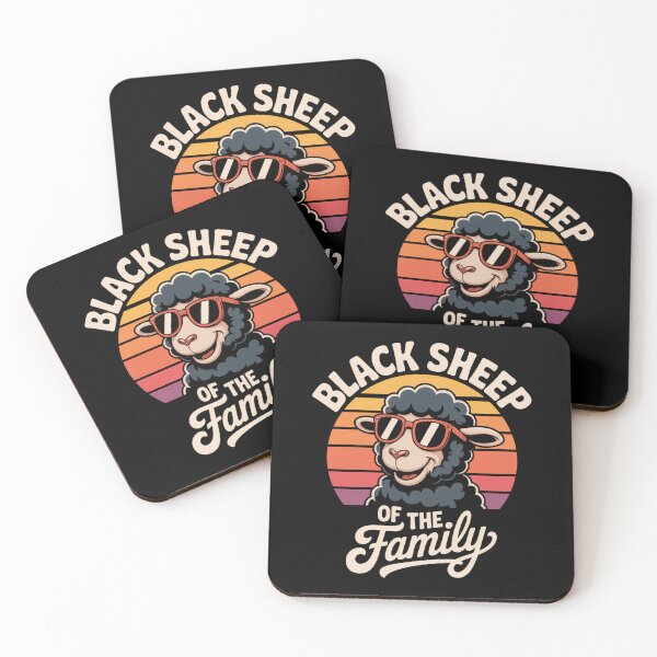 Item preview, Black Sheep Of The Family Funny Saying designed and sold by tearbytea.