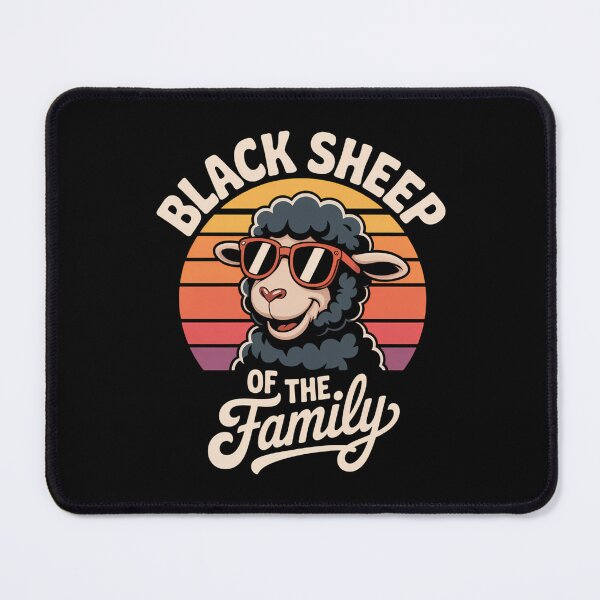 Item preview, Black Sheep Of The Family Funny Saying designed and sold by tearbytea.