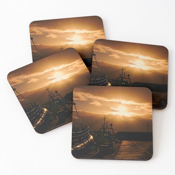 Item preview, Golden Hour at Port Oriel & Clogherhead, Ireland designed and sold by Marcin W Photography.