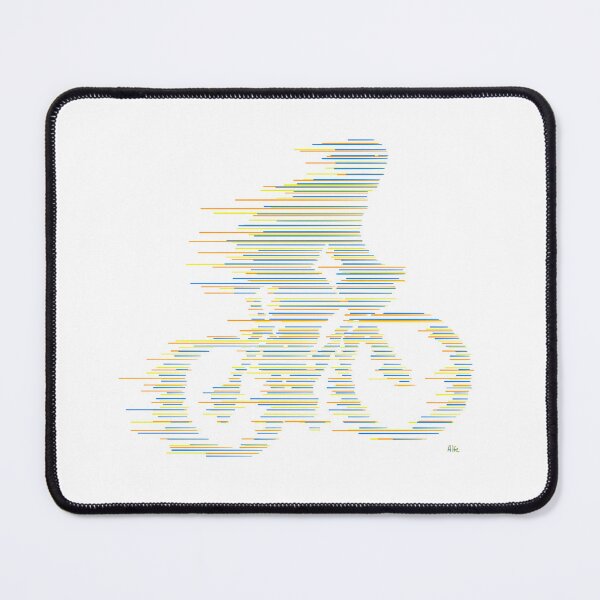 Item preview, Speed Lines – Cyclists in Motion designed and sold by AlfeArts.