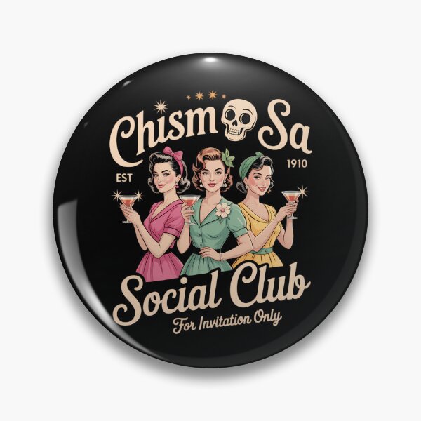 Item preview, Chismosa Social Club Por Invitation Only designed and sold by tearbytea.