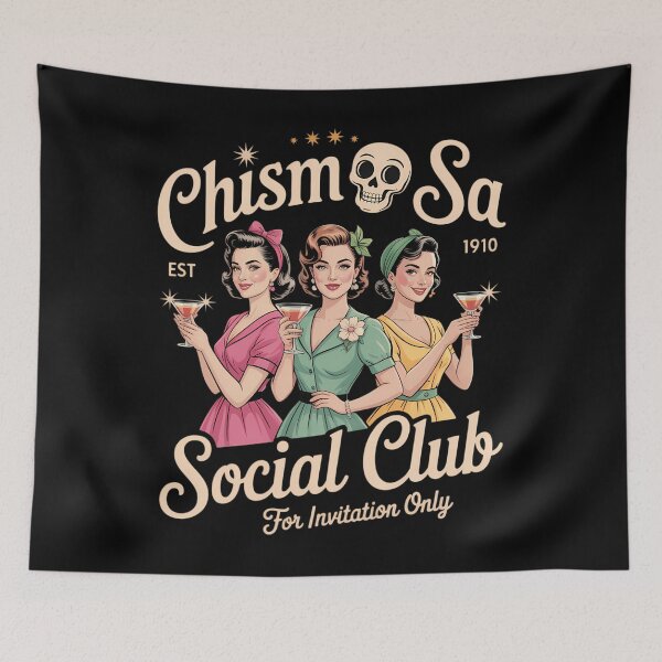 Item preview, Chismosa Social Club Por Invitation Only designed and sold by tearbytea.