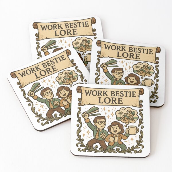 Item preview, Work Bestie Lore Funny Office Meme designed and sold by VISIONARTIST.
