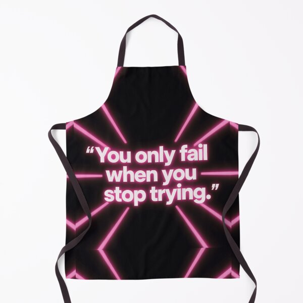 Item preview, You only fail when you stop trying designed and sold by casamomo.