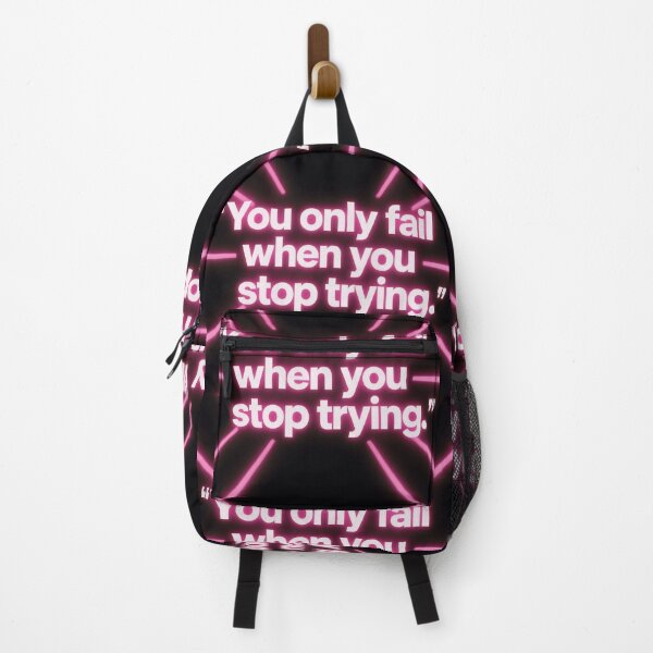 Item preview, You only fail when you stop trying designed and sold by casamomo.