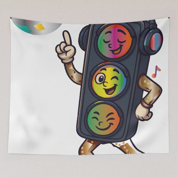 Item preview, Funny Disco Traffic Light designed and sold by CheriTanya.