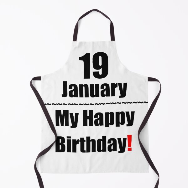 Item preview, 19 January Birthday designed and sold by ariksworld.