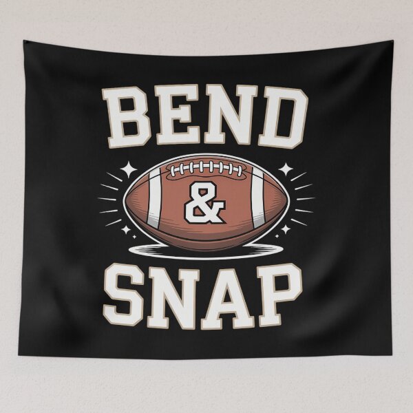 Item preview, Funny Game Day Football Bend and Snap Cute Touchdown Season designed and sold by tearbytea.