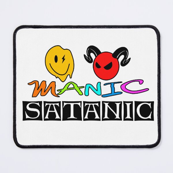 Item preview, Manic Satanic full logo designed and sold by xxBronchitisxx.