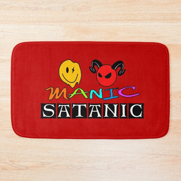 Item preview, Manic Satanic full logo designed and sold by xxBronchitisxx.