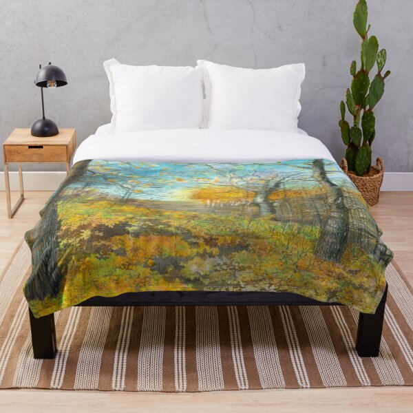 Item preview, Autumn golden in an oak grove painting designed and sold by SVETLANA ZOLOTAREVA.