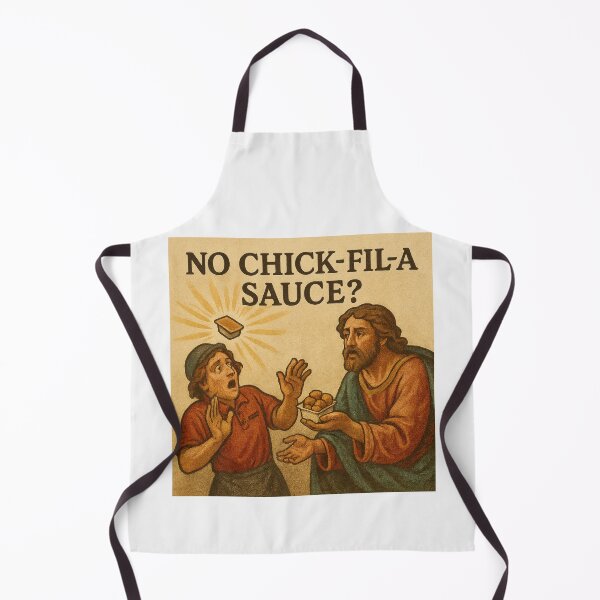 Item preview, No Chick-fil-A Sauce? Funny Religious Meme designed and sold by VISIONARTIST.