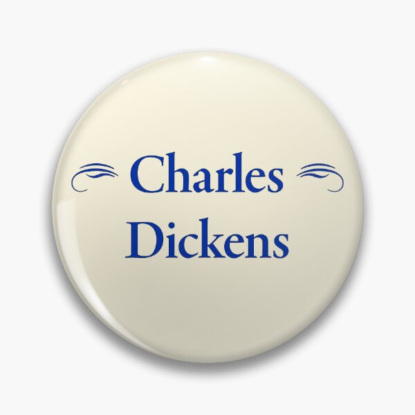 Artikelvorschau, Charles Dickens, englischer Romanautor, klassische Literatur entworfen und verkauft von CharlottePlaceArt.