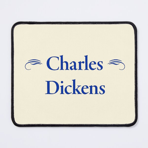Item preview, Charles Dickens, English Novelist, Classic Literature designed and sold by CharlottePlaceArt.