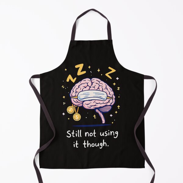 Item preview, There is a cartoon image of a brain with a clock on it designed and sold by cafegrafis.