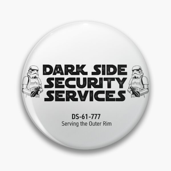 Item preview, Dark Side Security Services | Stormtrooper Corporate Logo | Minimalist Star Wars designed and sold by pixelrebellion77.