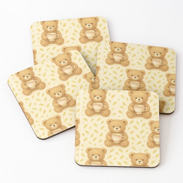 Item preview, Whimsical Teddy Bear Tea Time  designed and sold by PuifaiiRWP.