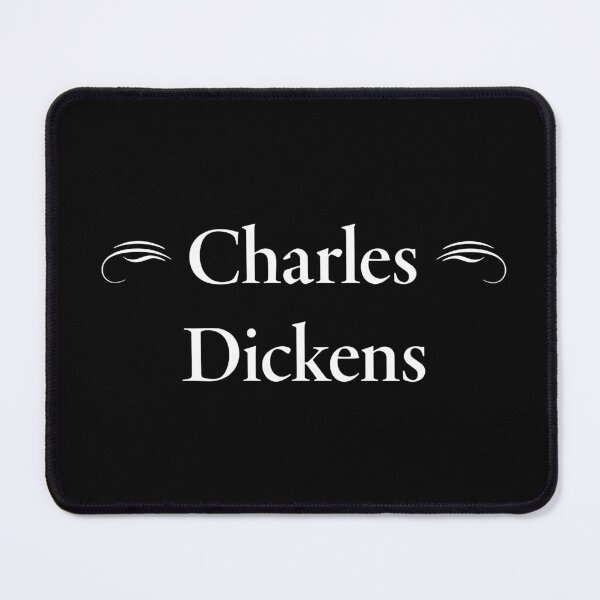 Item preview, Charles Dickens, English Novelist, Classic Literature designed and sold by CharlottePlaceArt.