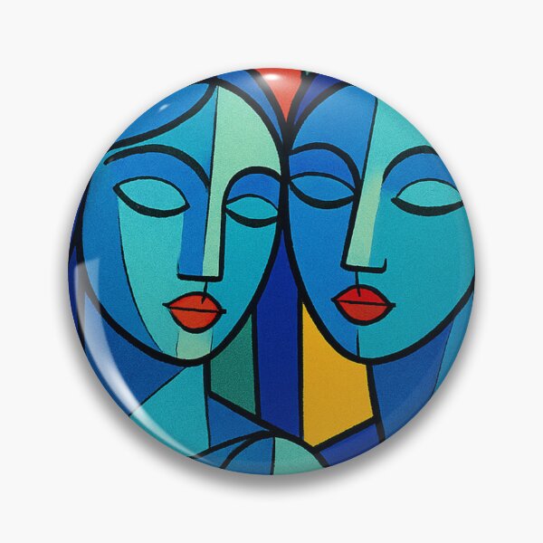 Item preview, Cubist women in a flood of color designed and sold by Sigtrix.