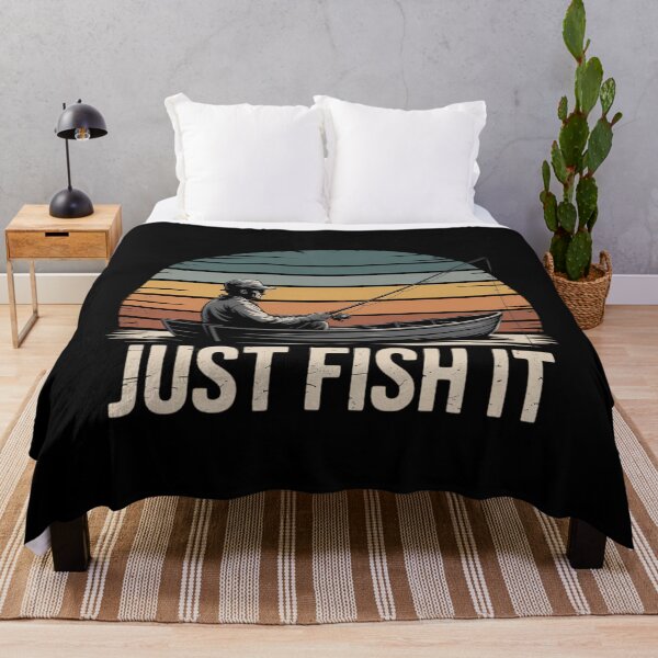 Item preview, Just Fish It Memes Fishing Fisherman Sayings Hobby designed and sold by waazwee6.