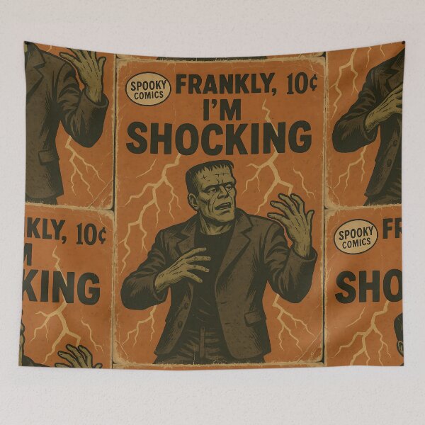 Item preview, Frankly, I’m shocking - Funny Halloween Cover designed and sold by bapupa.