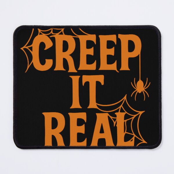 Item preview, Creep It Real – Spooky Halloween T-Shirt with Webs & Spiders designed and sold by Tender Flower Clothing.