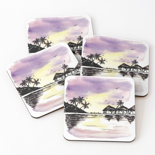 Item preview, Kuendu beach - NOUMEA designed and sold by Eau en couleur.
