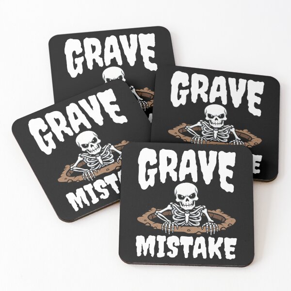 Item preview, GRAVE MISTAKE - SKELETON HALLOWEEN designed and sold by KEF Custom.