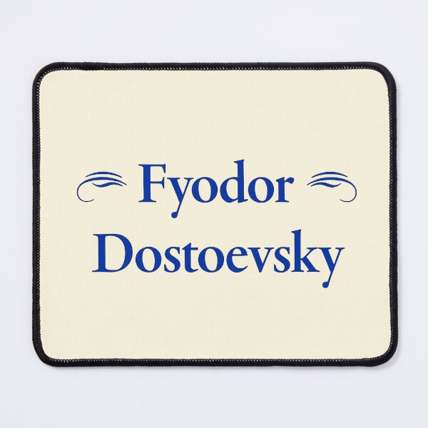 Item preview, Fyodor Dostoevsky, Russian Novelist, Classic Literature designed and sold by CharlottePlaceArt.
