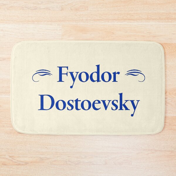 Item preview, Fyodor Dostoevsky, Russian Novelist, Classic Literature designed and sold by CharlottePlaceArt.