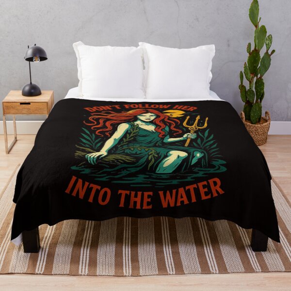 Item preview, T-shirt with a motif from Slavic mythology: Rusalka designed and sold by PROJEKT CERTPRO.