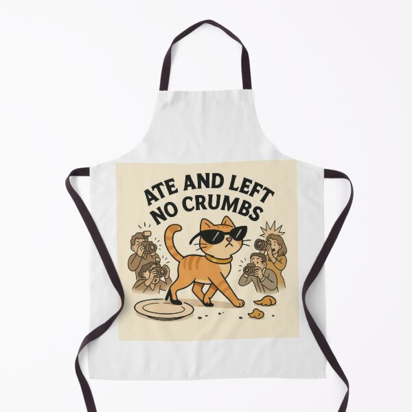 Item preview, Ate and Left No Crumbs Cool Cat Meme designed and sold by VISIONARTIST.