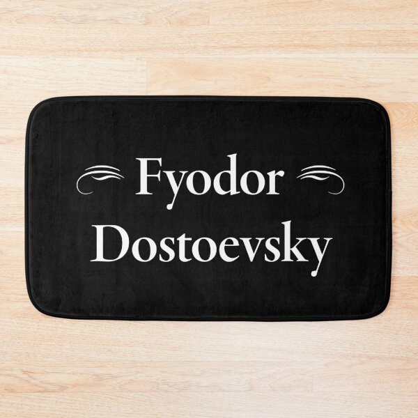 Item preview, Fyodor Dostoevsky, Russian Novelist, Classic Literature designed and sold by CharlottePlaceArt.