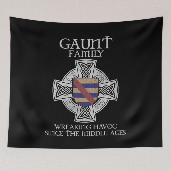 Item preview, Gaunt Family Crest – Medieval Heritage Emblem for Ancestry Lovers & Vintage Style Fans designed and sold by 9X FR.