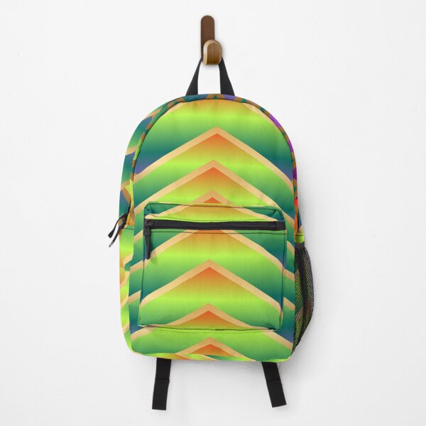 Item preview, Elegant Golden Arrow Pattern on a Rainbow Gradient designed and sold by HopeAndHustle.