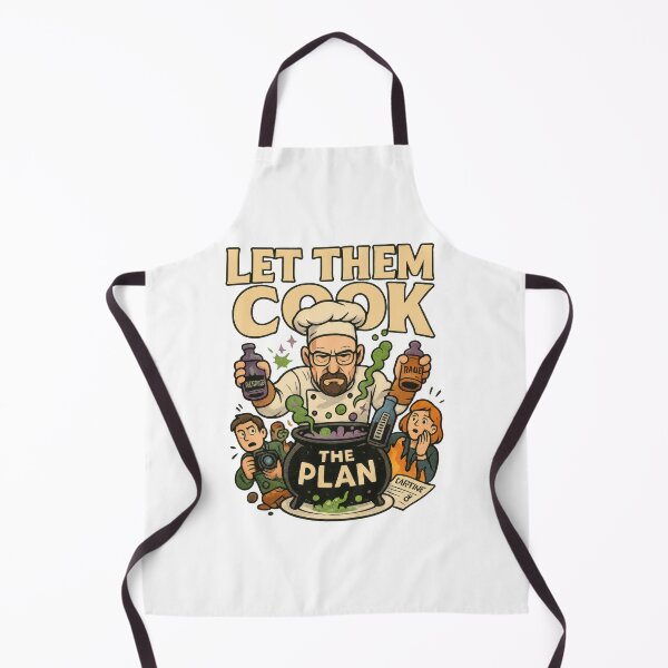Item preview, Let Them Cook The Plan Meme Illustration designed and sold by VISIONARTIST.