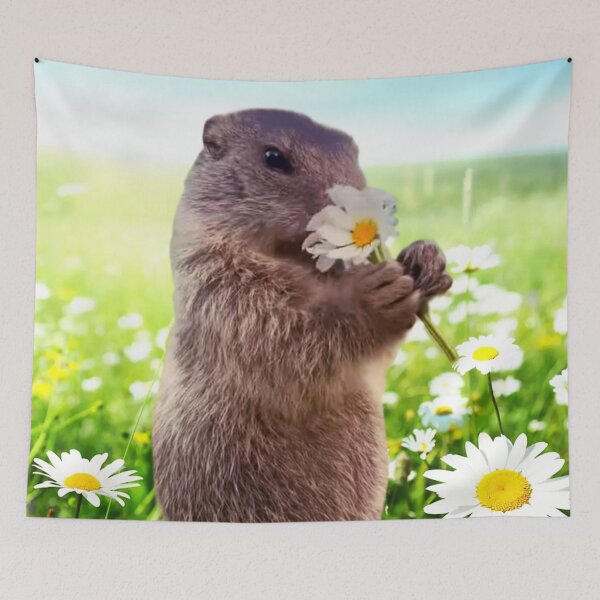 Item preview, Squirrel and daisy designed and sold by ElhaChBa.