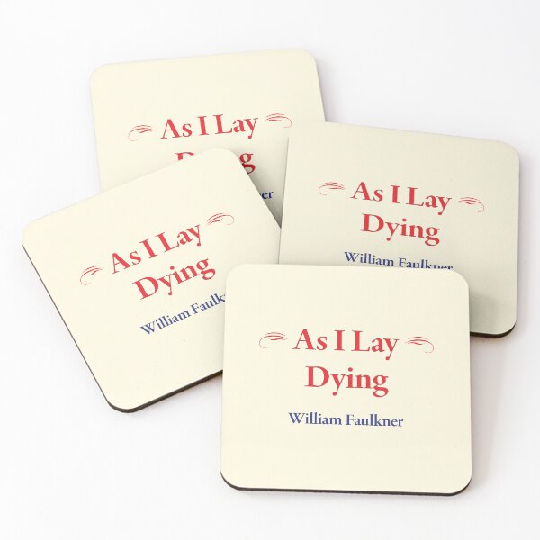 Item preview, William Faulkner, As I Lay Dying designed and sold by CharlottePlaceArt.