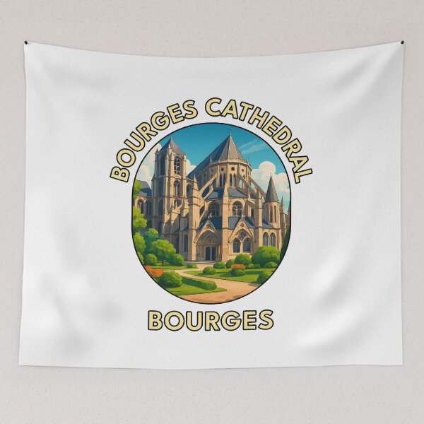 Item preview, Bourges Cathedral – Gothic Landmark of Central France  designed and sold by inkNext.