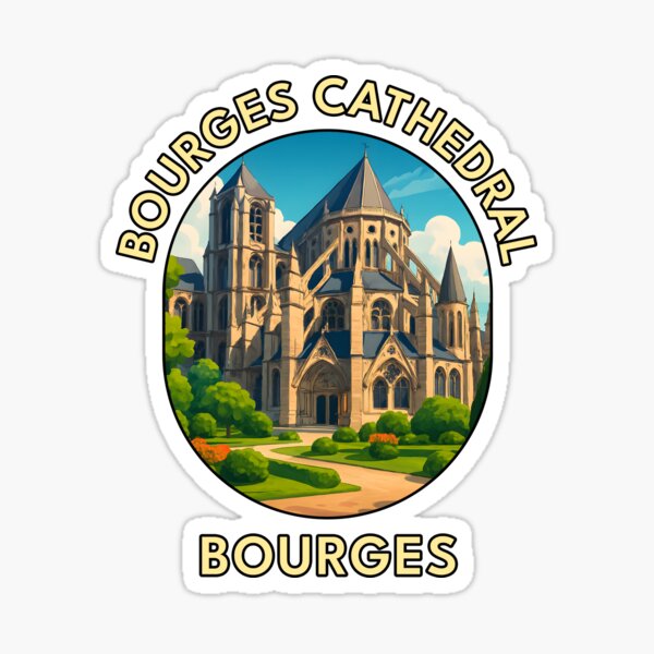Item preview, Bourges Cathedral – Gothic Landmark of Central France  designed and sold by inkNext.