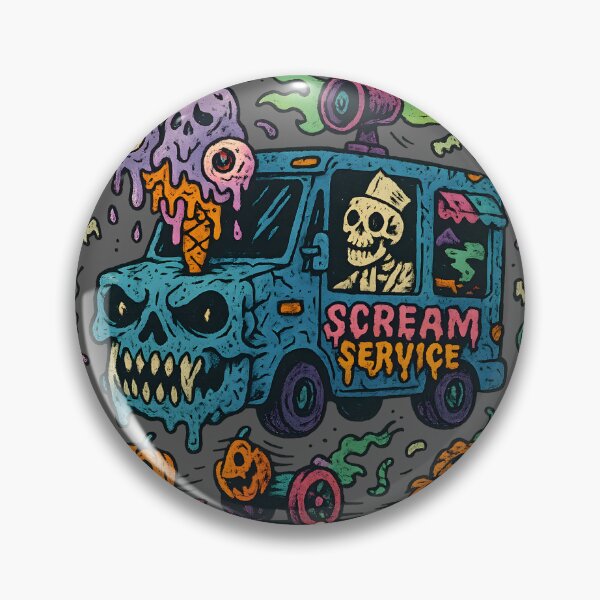 Item preview, Scream Service – Halloween Help You’ll Regret designed and sold by Drawian Studio.