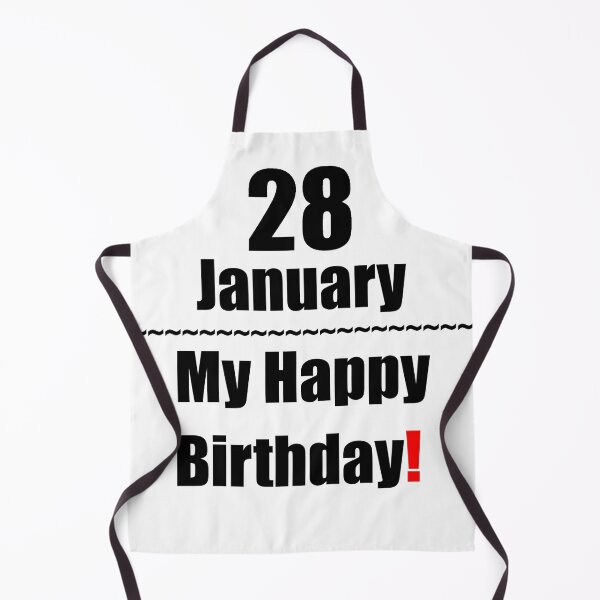 Item preview, 28 January Birthday designed and sold by ariksworld.