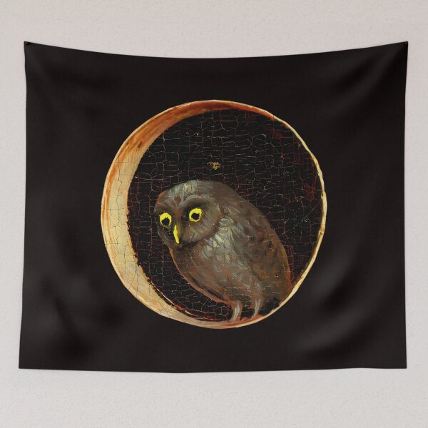 Item preview, Curious Owl Hieronymus Bosch Garden Of Earthly Delights designed and sold by 2sauki.