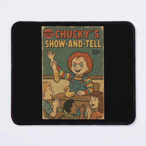 Item preview, Chucky’s Show-And-Tell - Funny Classic Horror Parody designed and sold by bapupa.